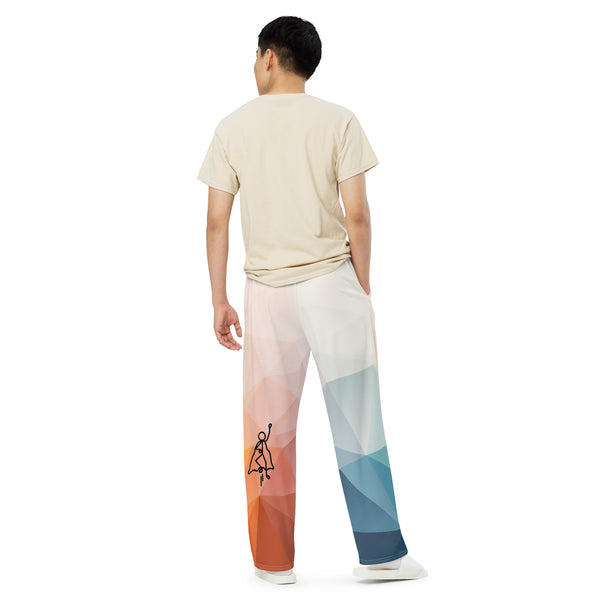 RISE unisex wide-leg pants