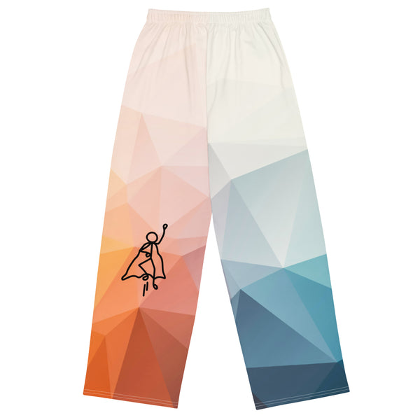 RISE unisex wide-leg pants