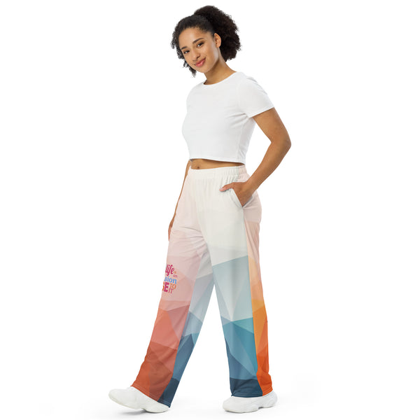 RISE unisex wide-leg pants