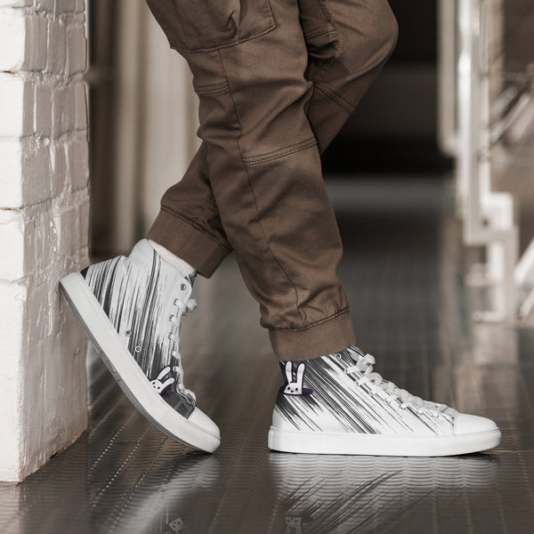 B&W RABBIT HIGHTOPS