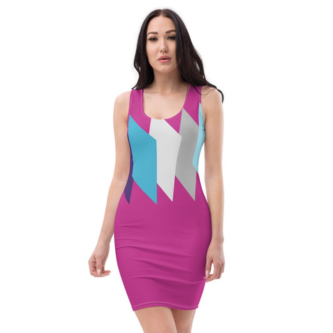 Diamond Abstract  Dress