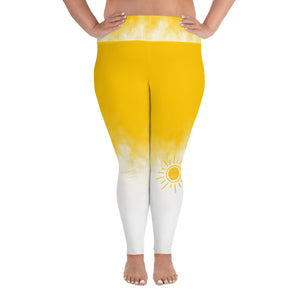 SunBurst Plus Size Leggings