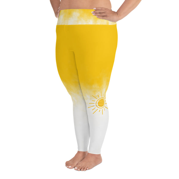 SunBurst Plus Size Leggings