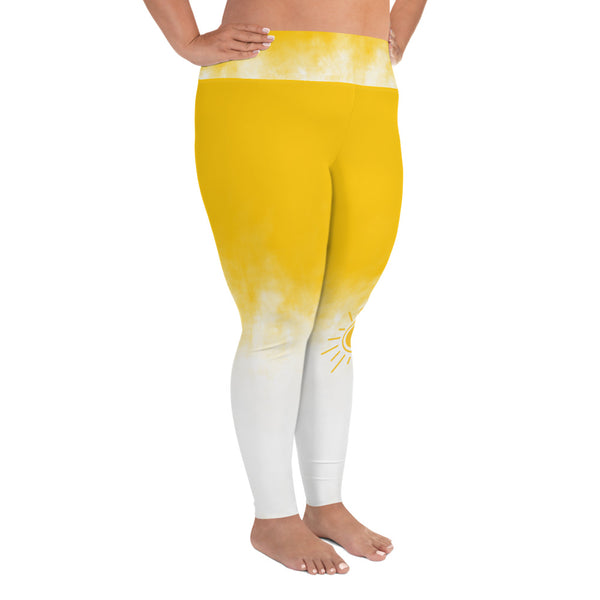 SunBurst Plus Size Leggings