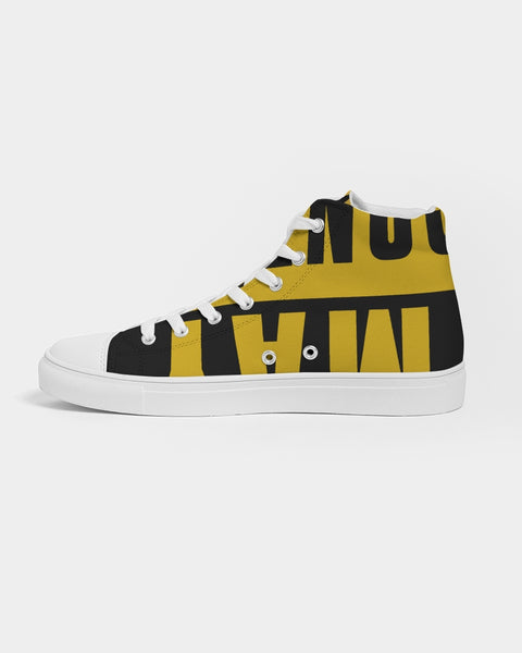 Contain swag Men's Hightop Canvas Shoe