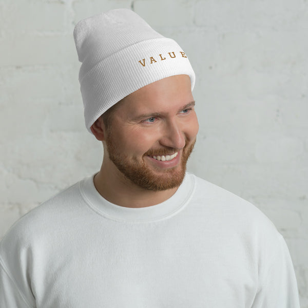 Values Cuffed Beanie