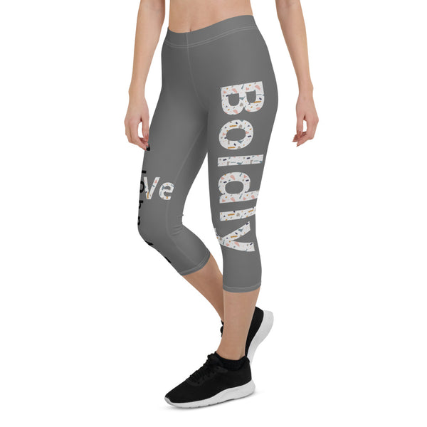 Love Boldly Capri Leggings