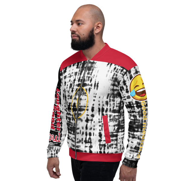 Laugh Unisex Bomber Jacket