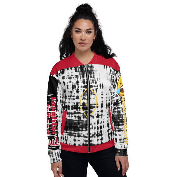 Laugh Unisex Bomber Jacket