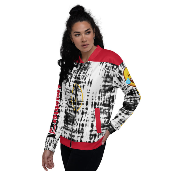 Laugh Unisex Bomber Jacket