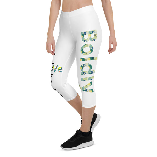 Love Boldly Capri Leggings