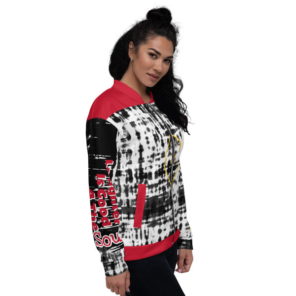 Laugh Unisex Bomber Jacket