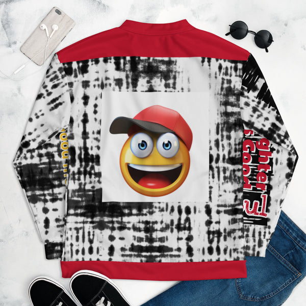 Laugh Unisex Bomber Jacket