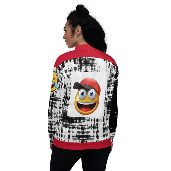 Laugh Unisex Bomber Jacket