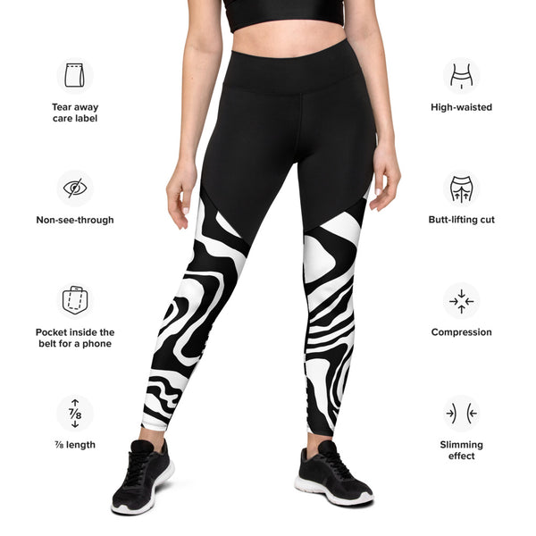 Zebra Sports Leggings