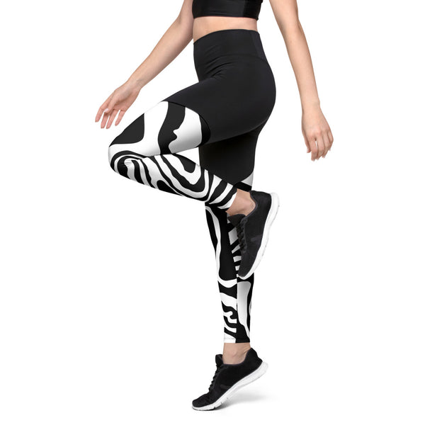 Zebra Sports Leggings