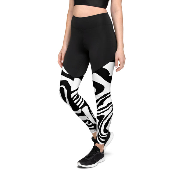 Zebra Sports Leggings