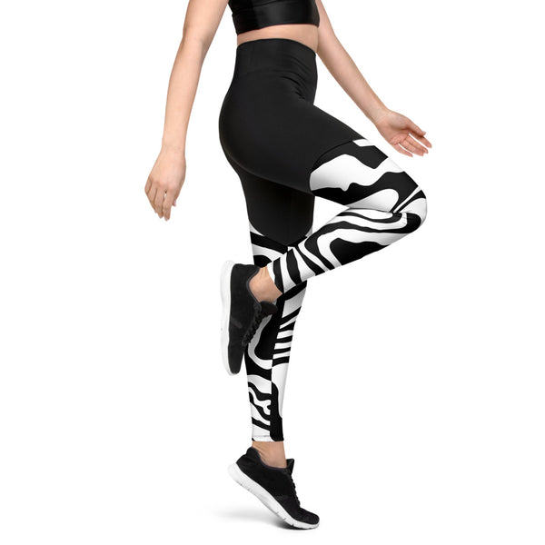 Zebra Sports Leggings