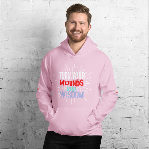 Words Into Wisdom Unisex Hoodie