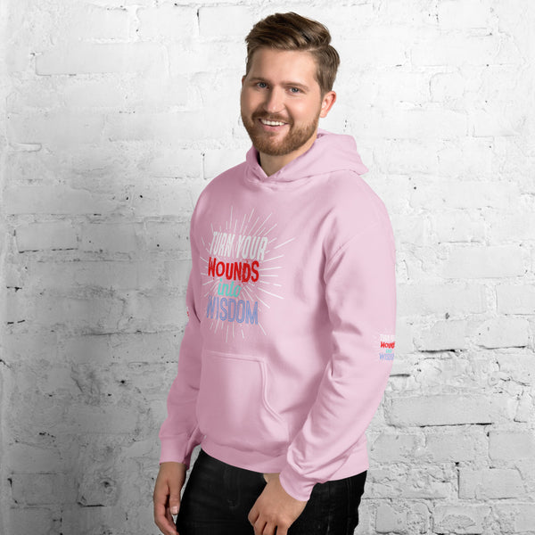 Words Into Wisdom Unisex Hoodie