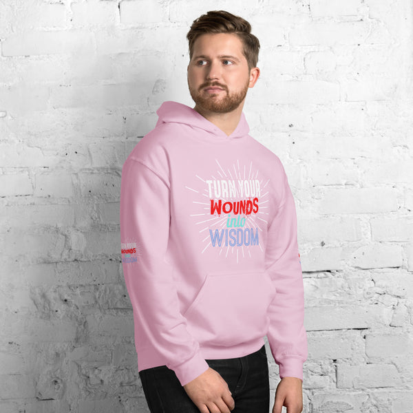 Words Into Wisdom Unisex Hoodie