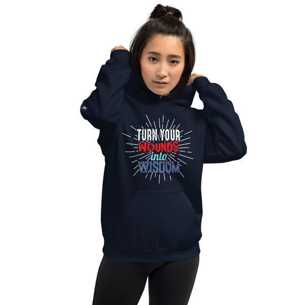 Words Into Wisdom Unisex Hoodie