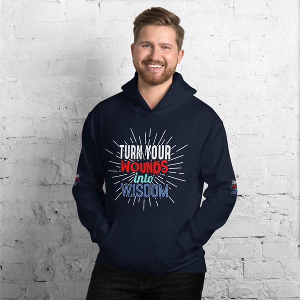 Words Into Wisdom Unisex Hoodie