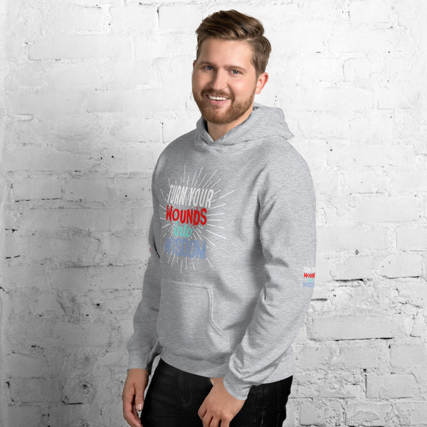 Words Into Wisdom Unisex Hoodie