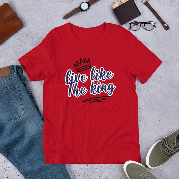 Live, The King Unisex T-Shirt