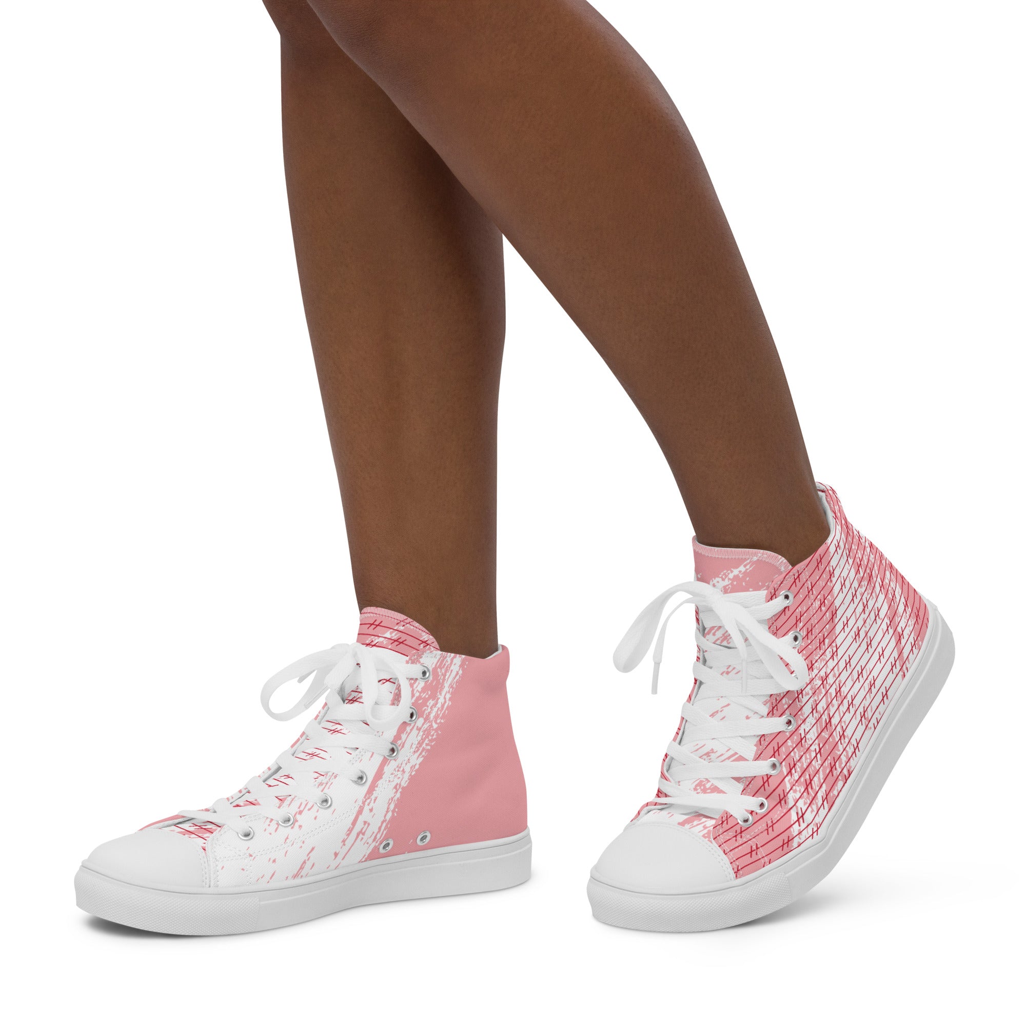 Abstract Arrow Women’s hightop shoes